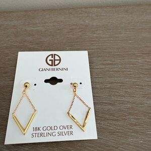 Giani Bernini Gold Sterling Silver Drop Earrings